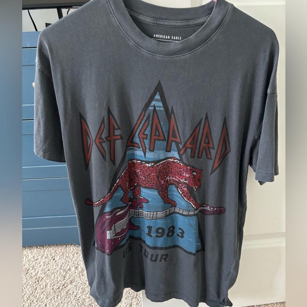 Oversized band tee